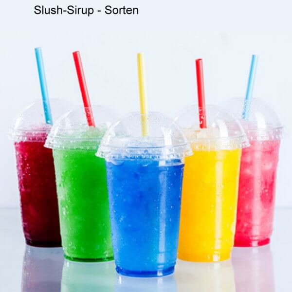 Slush Eis Sirup – 1 Liter (für 6 Liter Slush-Eis) – **Sorten zur Auswahl**